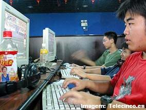 Cybercafé na China